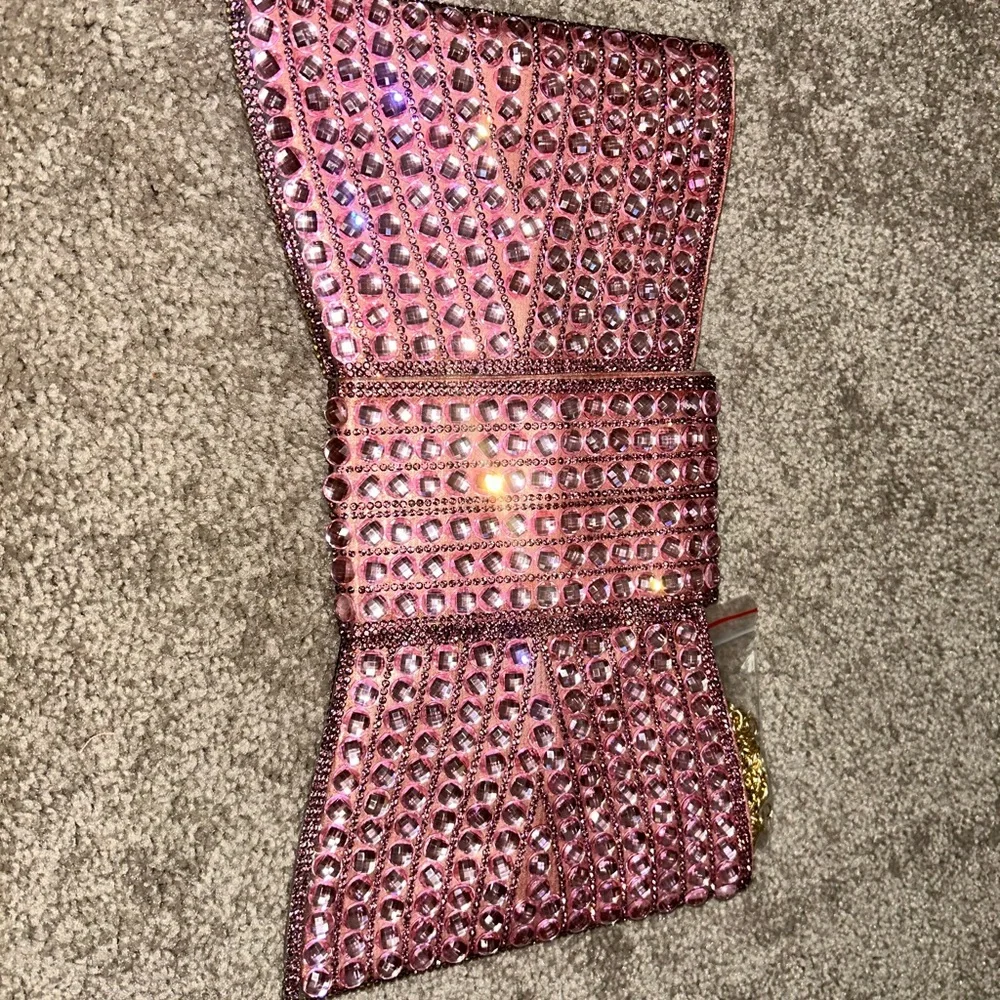 Pink Rhinestone Clutch - Picture 3 of 5